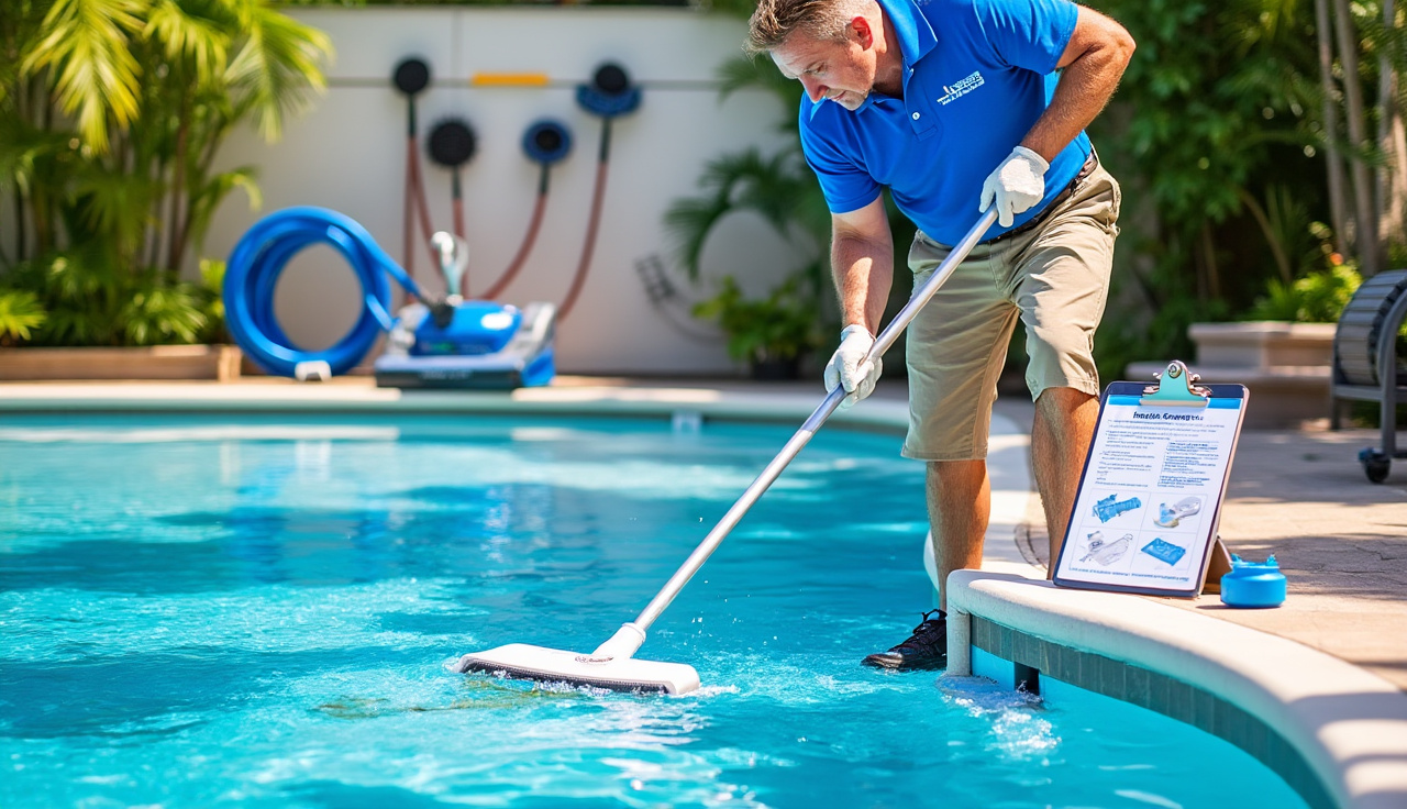 Professional Pool Cleaning in Royal Palm Beach FL