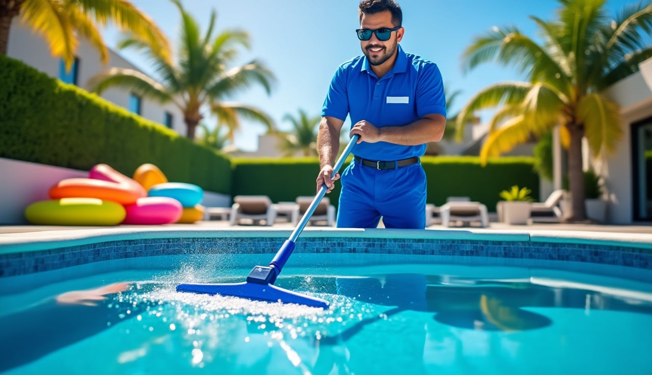 Professional Pool Cleaning in Royal Palm Beach FL